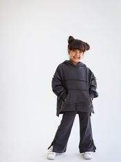 Inside Out Set Charcoal - Kids